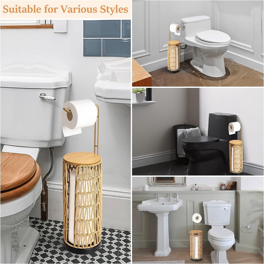 Freestanding Toilet Paper Hold - Toilet Paper Holder ulasan dan harga