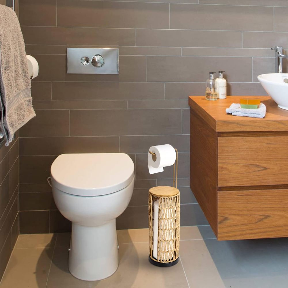Freestanding Toilet Paper Hold - Toilet Paper Holder ulasan dan harga