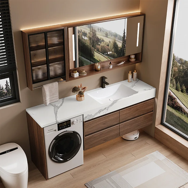 Modern Bathroom Storage Cabine - Home Bathroom Vanity Combo ulasan dan harga