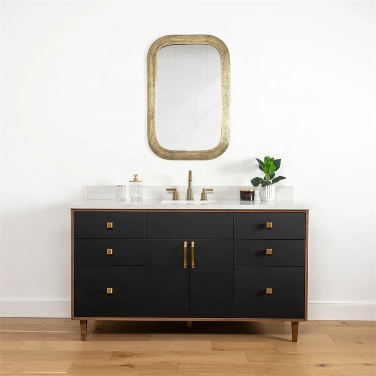Modern Customized Melamine Boa - Home Bathroom Cabinets ulasan dan harga