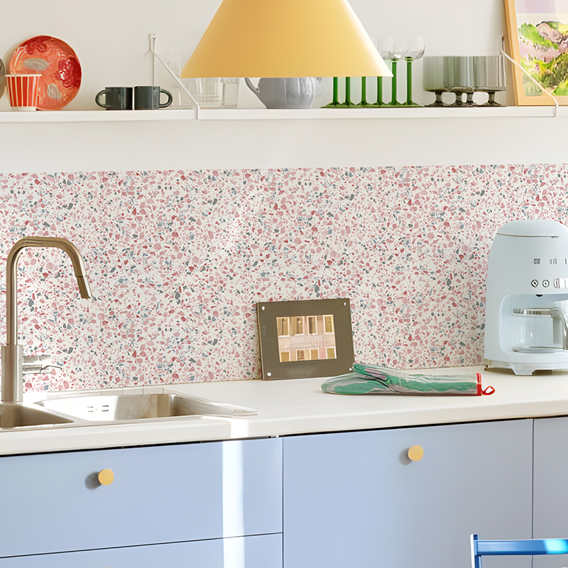 20×20cm Terrazzo Wall Panels,  - Home Bathroom Wall Tiles ulasan dan harga
