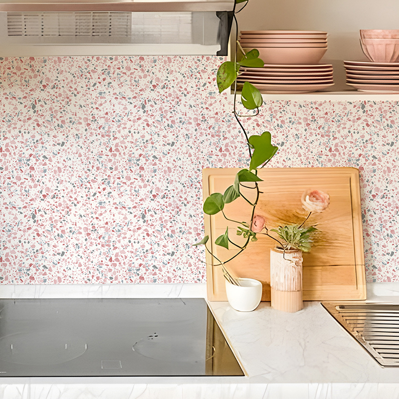 20×20cm Terrazzo Wall Panels,  - Home Bathroom Wall Tiles ulasan dan harga