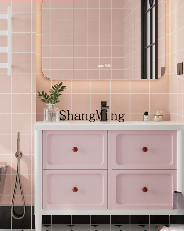 SM Home · good-looking Cream S - Home Goods Bathroom Cabinets ulasan dan harga