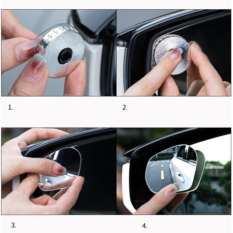 2Pcs Suction Cup Blind Spot Mi - Shaving Mirror Suction ulasan dan harga